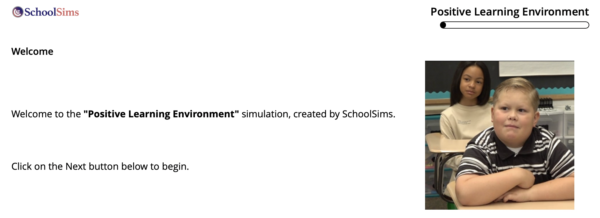 Positive Learning Environment